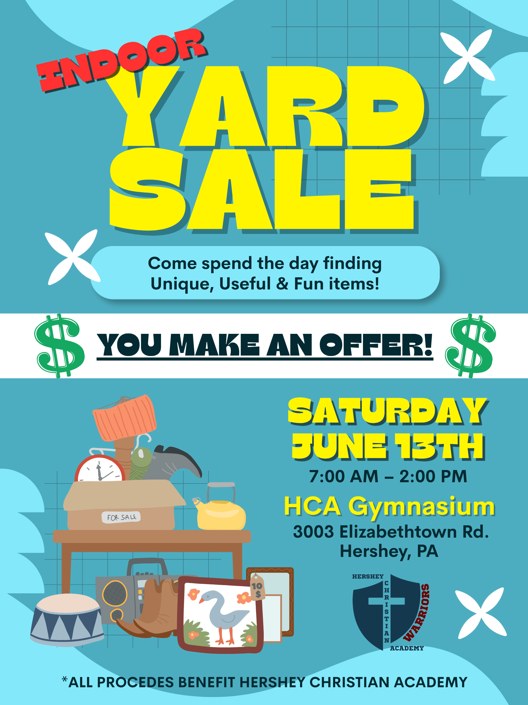 HCA Yard Sale!